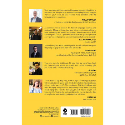 Combo Crack IELTS Giúp Bạn Chinh Phục Giấc Mơ IELTS : How To Crack The IELTS Speaking Test - Part 1 + How To Crack The IELTS Writing Test - Vol 1