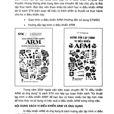 Vi Điều Khiển ARM Và Ứng Dụng - Lập Trình Điều Khiển Với STM32 - TS. Bùi Thị Duyên chủ biên, TS. Bùi Anh Tuấn, TS. Trần Quốc Hoàn, TS. Nguyễn Tiến Dũng, TS. Lê Doãn Trinh
