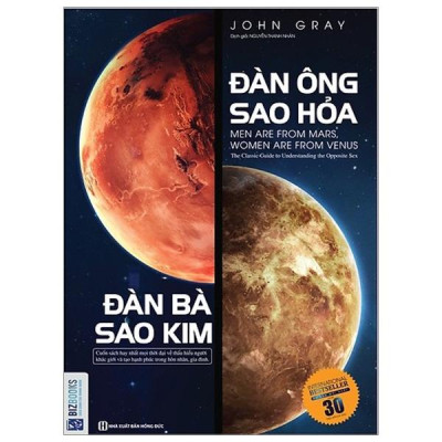 Đàn Ông Sao Hỏa Đàn Bà Sao Kim - Tặng kèm 1 bookmar hình ngẫu nhiên như hình