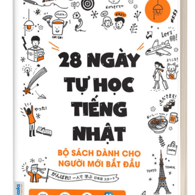 Combo Trọn Bộ 28 Ngày Tự Học Tiếng Nhật - Bản Quyền
