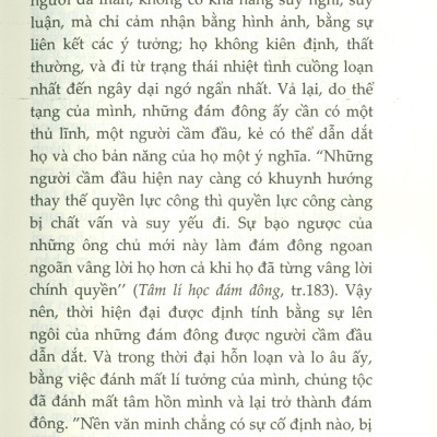 TÂM LÍ HỌC ĐÁM ĐÔNG - Cùng Tâm Lí Đám Đông Và Phân Tích Cái Tôi Của Của S. FREUD (Tái bản lần thứ mười bốn - năm 2022) - Tủ Sách Tinh Hoa