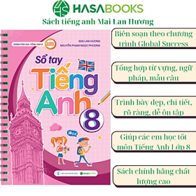 Sổ Tay Tiếng Anh 8 Global Success - Mai Lan Hương
