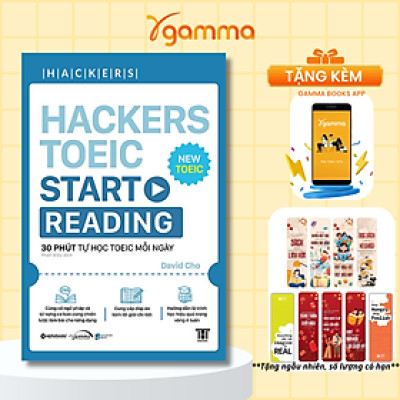 Hackers Toeic Start Reading (*** Sách Bản Quyền ***)