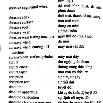 Từ Điển Cơ Khí Và Công Trình Anh -Việt 40.000 Từ