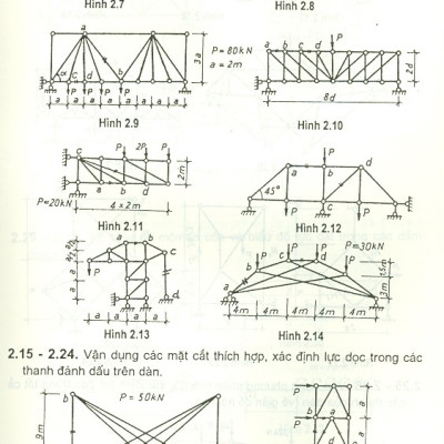Bài Tập Cơ Học Kết Cấu - Tập 1 - Hệ Tĩnh Định (Tái bản năm 2020)