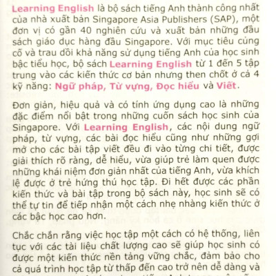 Learning English 4 - Wordbook