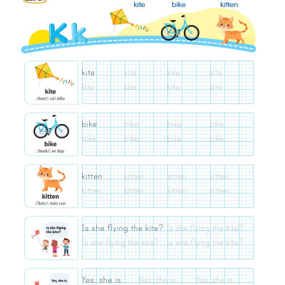 Luyện Viết Chữ Từ Vựng Tiếng Anh Theo Chương Trình Sách Giáo Khoa 2_MEGA