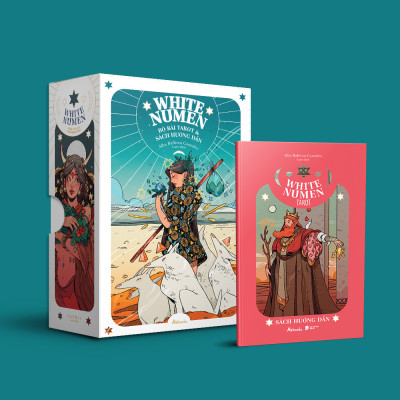 [Boxset Việt hoá]  White Numen Tarot (Bộ bài & Sách hướng dẫn)