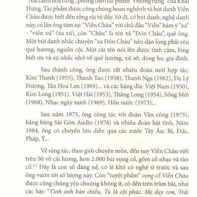 Soạn giả Viễn Châu – Tác giả và tác phẩm vọng cổ