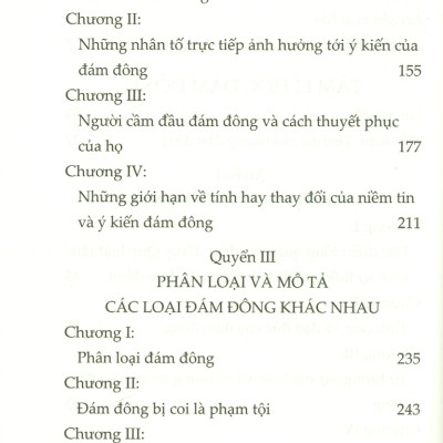 TÂM LÍ HỌC ĐÁM ĐÔNG - Cùng Tâm Lí Đám Đông Và Phân Tích Cái Tôi Của Của S. FREUD (Tái bản lần thứ mười bốn - năm 2022) - Tủ Sách Tinh Hoa