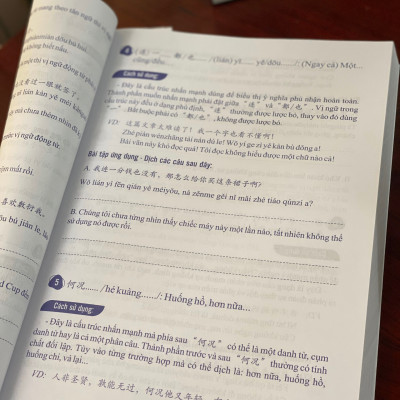 Sách - combo: Luyện thi HSK cấp tốc tập 3 (tương đương HSK 5+6 kèm CD) +Tuyển tập cấu trúc cố định tiếng Trung ứng dụng +DVD tài liệu
