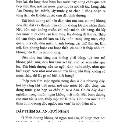 Quyết Địa Tinh Thư - Bình Dương Địa Lý Đại Toàn