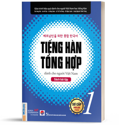  Tiếng Hàn tổng hợp dành cho người Việt Nam – Sách bài tập sơ cấp 1_ Sách hay mỗi ngày 