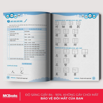 Tập Viết Chữ Hán Theo Giáo Trình Hán Ngữ Boya Sơ Cấp 1 (Bản mới ) - Bản Quyền