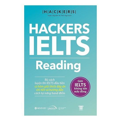 Combo Hackers IELTS (Tùy chọn/Combo 4 Cuốn: Listening + Reading + Speaking + Writing) - Bản Quyền