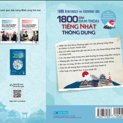 1800 Câu Đàm Thoại Tiếng Nhật Thông Dụng