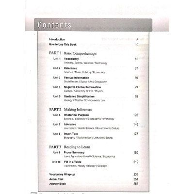 How To Master Skills For The TOEFL iBT: Reading Intermediate