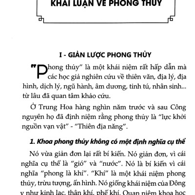 Phong Thủy Thực Hành Trong Xây Dựng Và Kiến Trúc Nhà Ở (Tái Bản 2023)