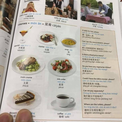 Combo 2 sách Từ điển hình ảnh Tam Ngữ Trung Anh Việt – Visual English Vietnamese Chinese Trilingual Dictionary +Bài tập luyện dịch tiếng ứng dụng (Sơ -Trung cấp, Giao tiếp HSK có mp3 nghe, có đáp án)+DVD tài liệu 