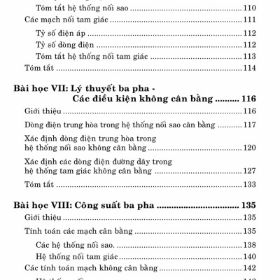 Nguyên Lý Căn Bản Mạch Điện Một Pha - Ba Pha