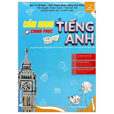 Sách - Cẩm Nang Chinh Phục Tiếng Anh - Bí Quyết Nắm Vững Kiến Thức Tiếng Anh Dành Cho Người Mới Bắt Đầu