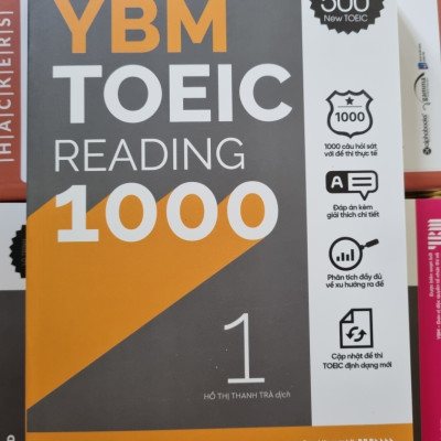 Trạm Đọc Official | YBM Toeic Reading 1000 - Vol 1