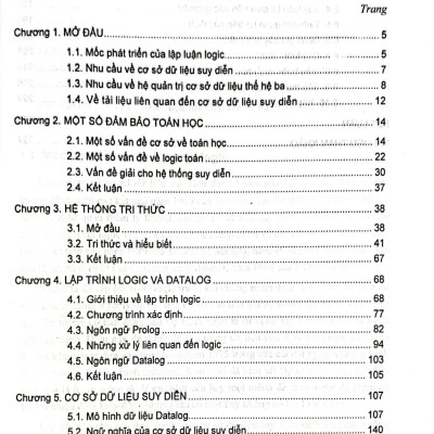 Cơ Sở Dữ Liệu Suy Diễn