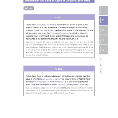 Sách - All That IELTS - Trợ Thủ Giúp Giảm Nỗi Lo Trong Phòng Thi