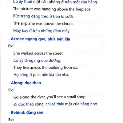 Giới Từ Trong Tiếng Anh