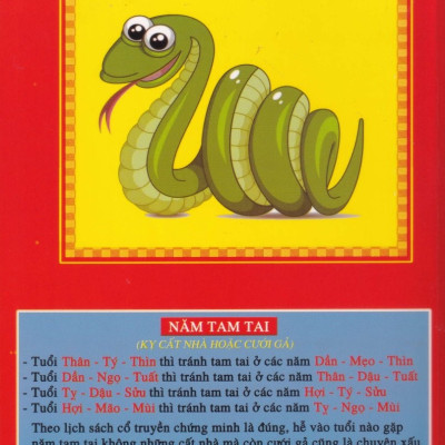 Sách - Lịch Tam Tông Miếu Năm Ất Tỵ - 2025 ( Chiêm Tinh Gia Nguyễn Anh Toàn - bản xịn đẹp)