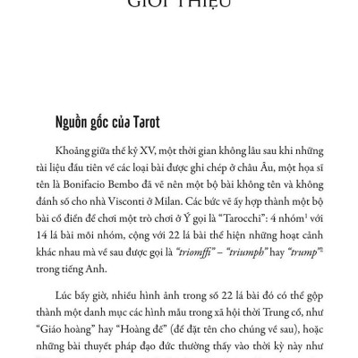 Tarot 78 Độ Minh Triết