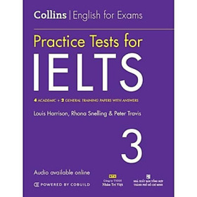 Sách - Practice Tests For IELTS 3 - Nhân Trí Việt