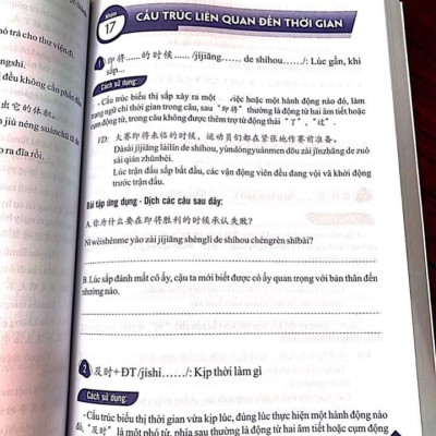 Combo 2 sách Phân tích đáp án các bài luyện dịch Tiếng Trung và Tuyển tập cấu trúc cố định tiếng Trung ứng dụng + DVD tài liệu