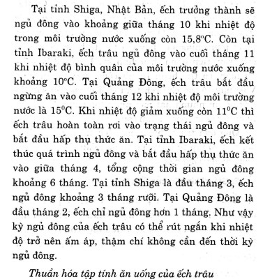 Bạn Của Nhà Nông - Kỹ Thuật Nuôi Và Chăm Sóc Ếch Trâu (Ếch Công Nghiệp)