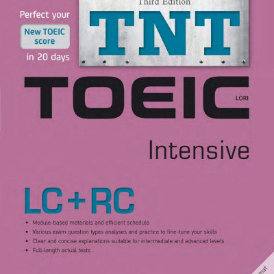 TNT TOEIC - Intensive (Third Edition) (Kèm file MP3)