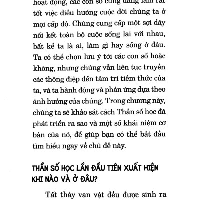 Khám Phá Thần Số Học Bí Truyền