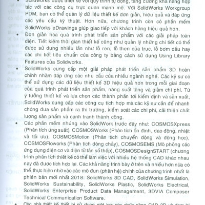 Thiết kế SOLIDWORKS Lý Thuyết - Thực Hành: Thiết Kế Cơ Khí Và Mỹ Thuật Công Nghiệp