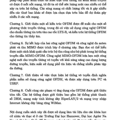 Công Nghệ OFDM Cho Các Hệ Thống Thông Tin Vô Tuyến - Nguyễn Văn Đức