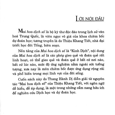 Mai Hoa Dịch Số