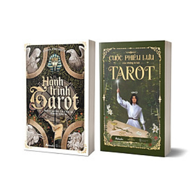 Combo Tarot Của TADA Project(Gồm 2 Cuốn Hành Trình Tarot & Cuộc Phiêu Lưu Của Những Lá Bài Tarot)