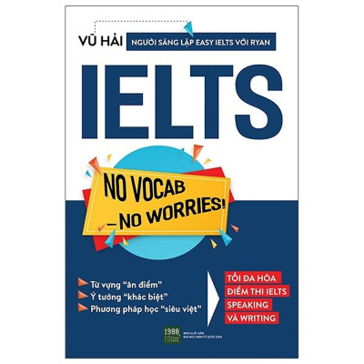 Combo Sách Chinh Phục Ielts (No Vocab - No Worries + Check Your English Vocabulary For Ielts) - Bản Quyền