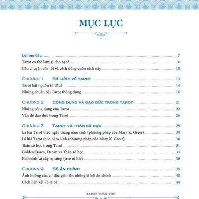 Tarot Toàn Thư - Đọc Vận Mệnh Qua Những Lá Bài