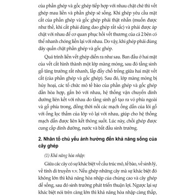 Kỹ Thuật Nhân Giống Cây Ăn Quả Bằng Phương Pháp Ghép Cây Và Giâm Cành - Tập 1