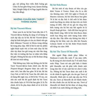 Tarot Toàn Thư - Đọc Vận Mệnh Qua Những Lá Bài