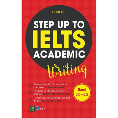 Bộ 4 Cuốn Sách Luyện Thi IELTS: Step Up To Ielts Academic (Listening + Reading + Writing + Speaking)