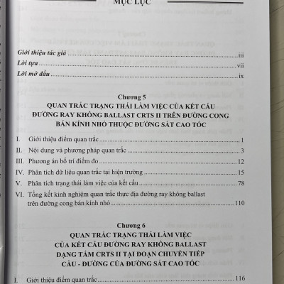 Sách - Lý Thuyết Và Thực Tiễn Quan Trắc Thông Minh Đường Ray Đường Sắt Cao Tốc (Tập 2)