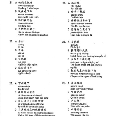 Luyện Thi HSK Cấp Tốc (Level V - Tập 2)