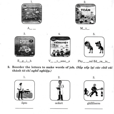 Bài Tập Tiếng Anh 5 ( Biên Soạn Theo Bộ Sách Family And Friends 5 )