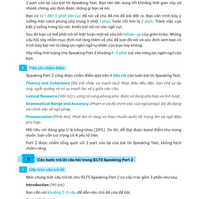 Ielts Go - Speaking Part 2 - Ý Tưởng Hay Để Trả Lời Tất Cả Các Câu Hỏi