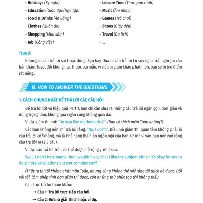 Ielts Cấp Tốc - 20 Ngày Speaking